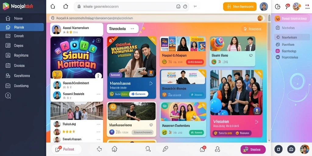 Pengalaman multiplayer seru dengan teman-teman.