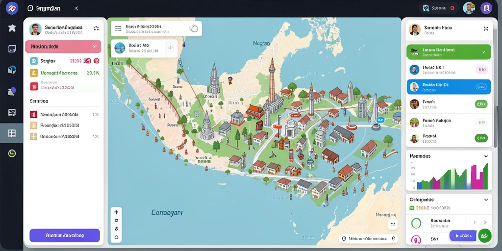 Beragam tantangan menanti di setiap level.