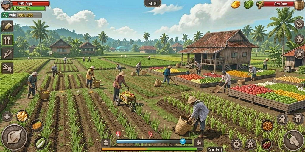 Fitur chat live untuk berinteraksi dengan pemain lain.