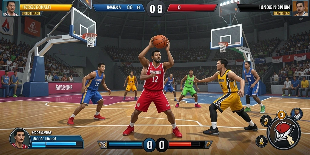 Screenshot memperlihatkan mode multiplayer yang mengasyikkan.